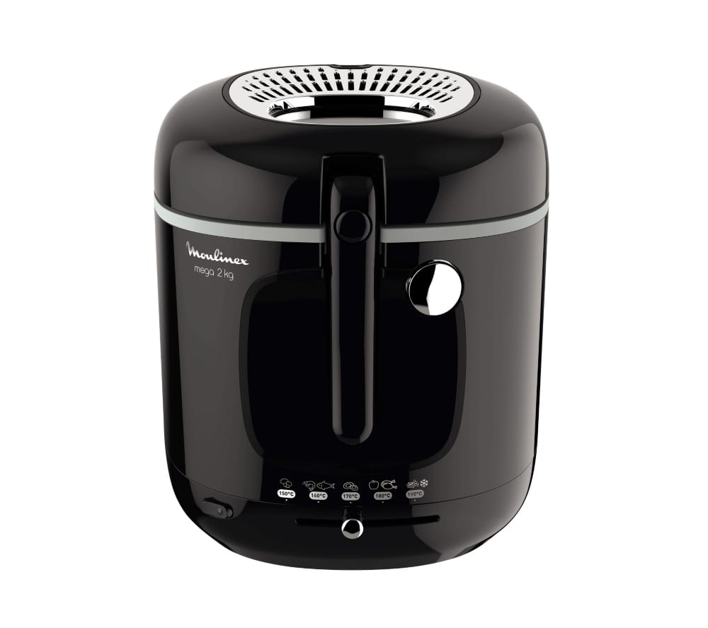 Friteuse MOULINEX Fry Mega 1800W 2kg Noir AM480870
