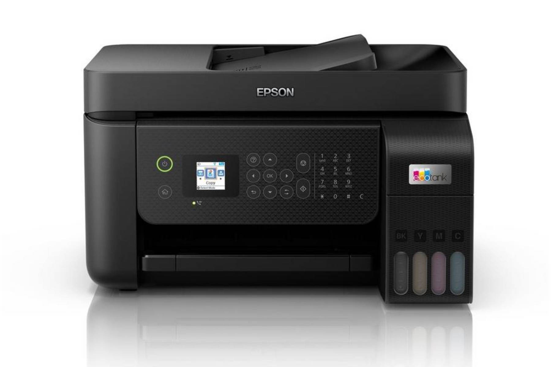 EPSON Imprimante multifonction réservoir d'encre Imprimante multifonction jet d'encre EcoTank ET4800 Noire - ECOTANK-ET4800