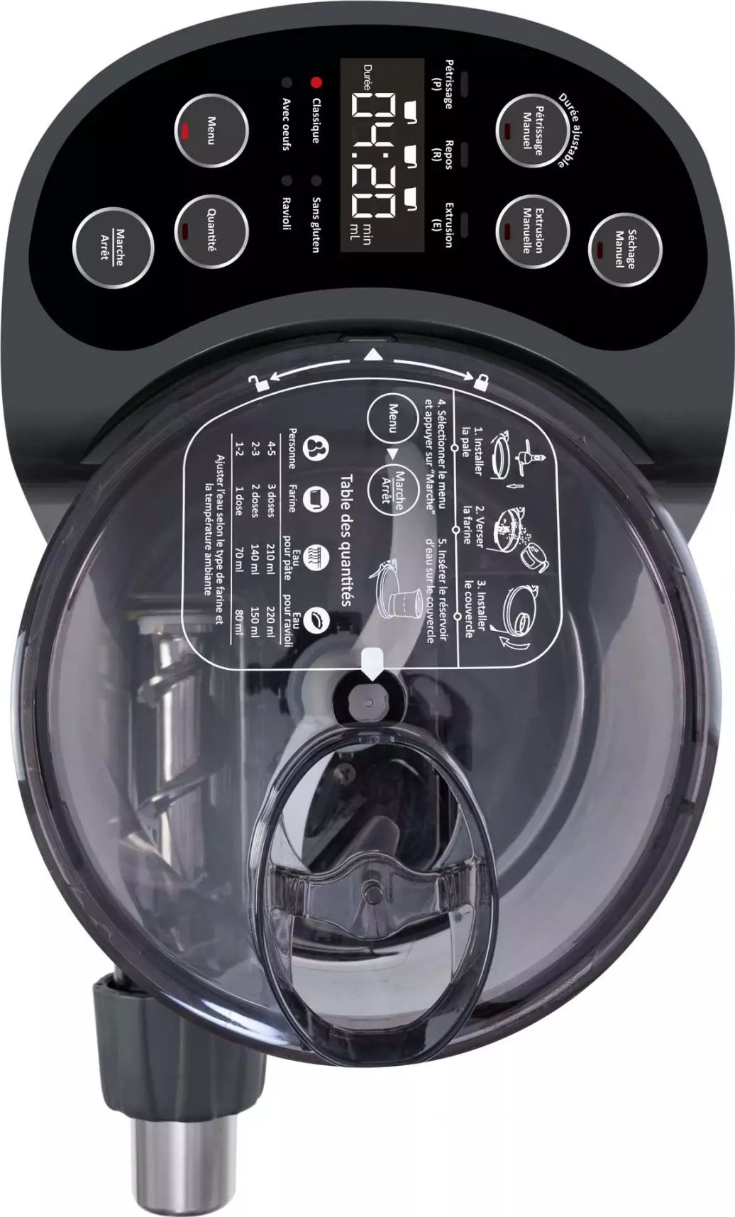 Machine à pâtes RIVIERA & BAR 8 moules 220W Inox - PMP500