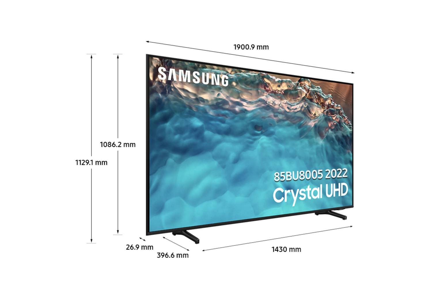 TV LED 4K 214 cm SAMSUNG 85" - UE85BU8005K TV LED 4K 214 cm SAMSUNG 85" - UE85BU8005K