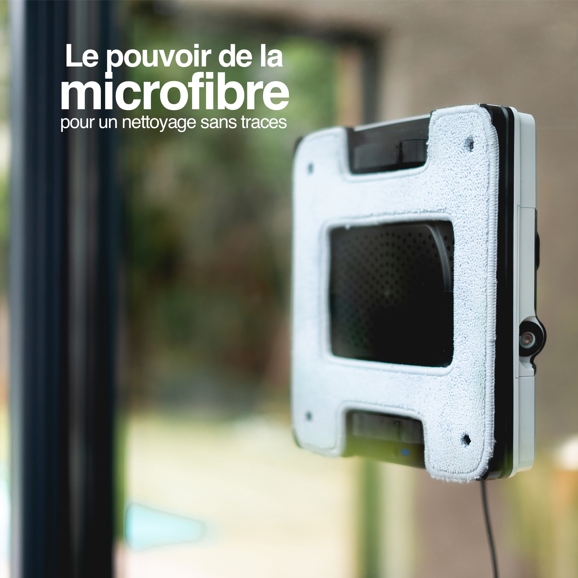 Nettoyeur vitre EZICLEAN Windobot S5 Pro, 72W, Blanc - WINDOBOTS5PRO Nettoyeur vitre EZICLEAN Windobot S5 Pro, 72W, Blanc - WINDOBOTS5PRO