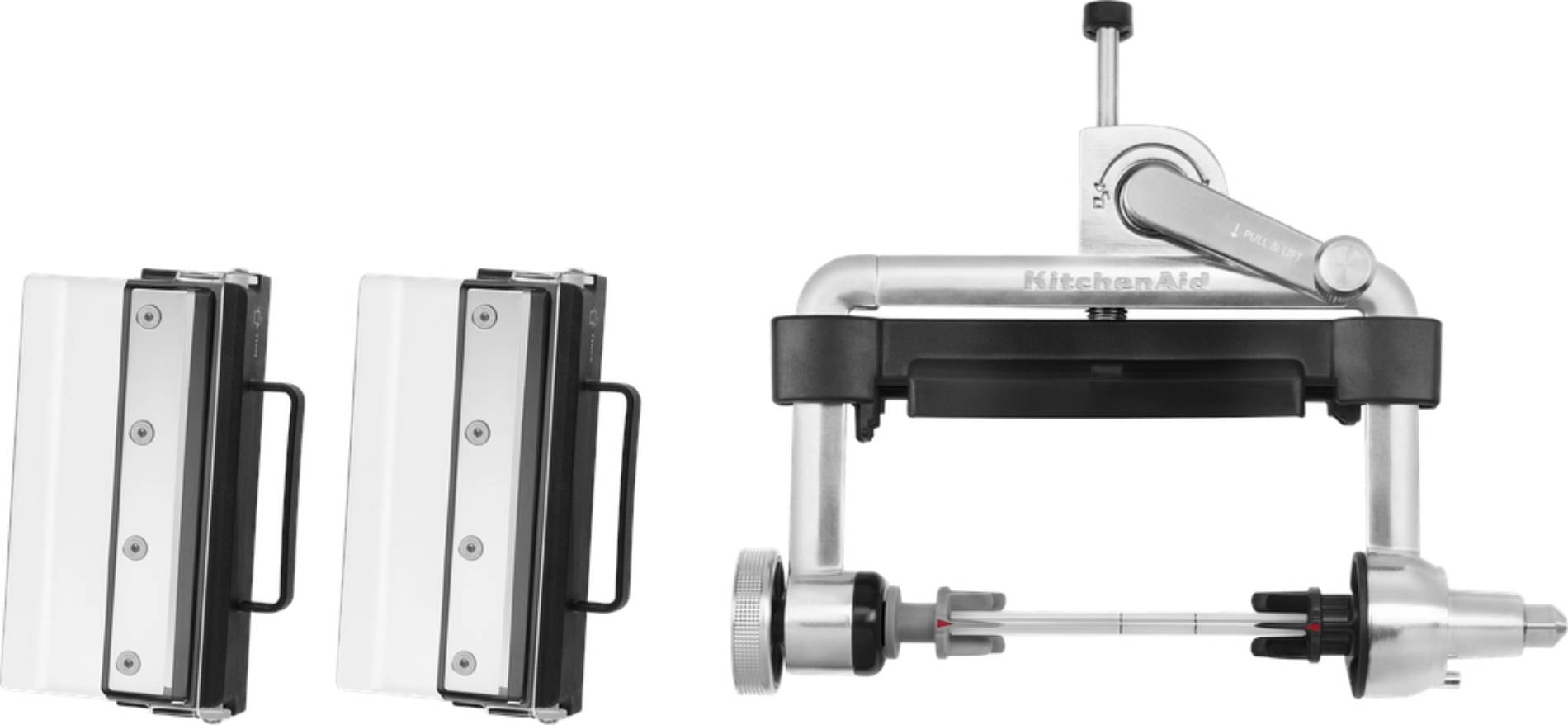 Accessoire robot KITCHENAID Coupe en lanières 2 lames Métal 5KSMSCA