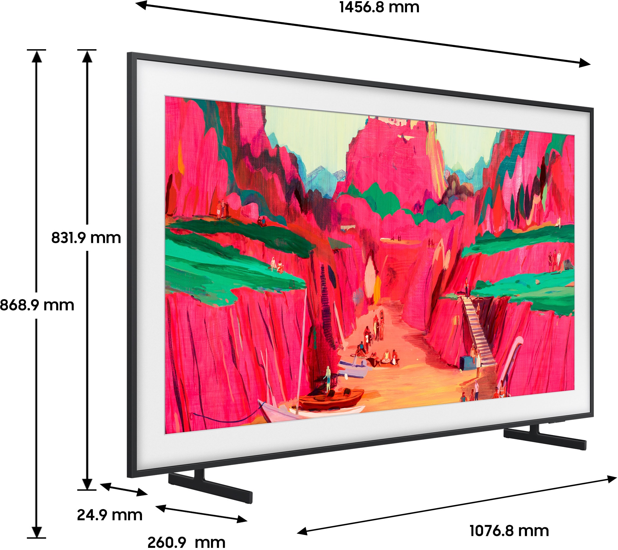 TV Neo QLED 4K 163 cm SAMSUNG - TQ65LS03FW TV Neo QLED 4K 163 cm SAMSUNG - TQ65LS03FW