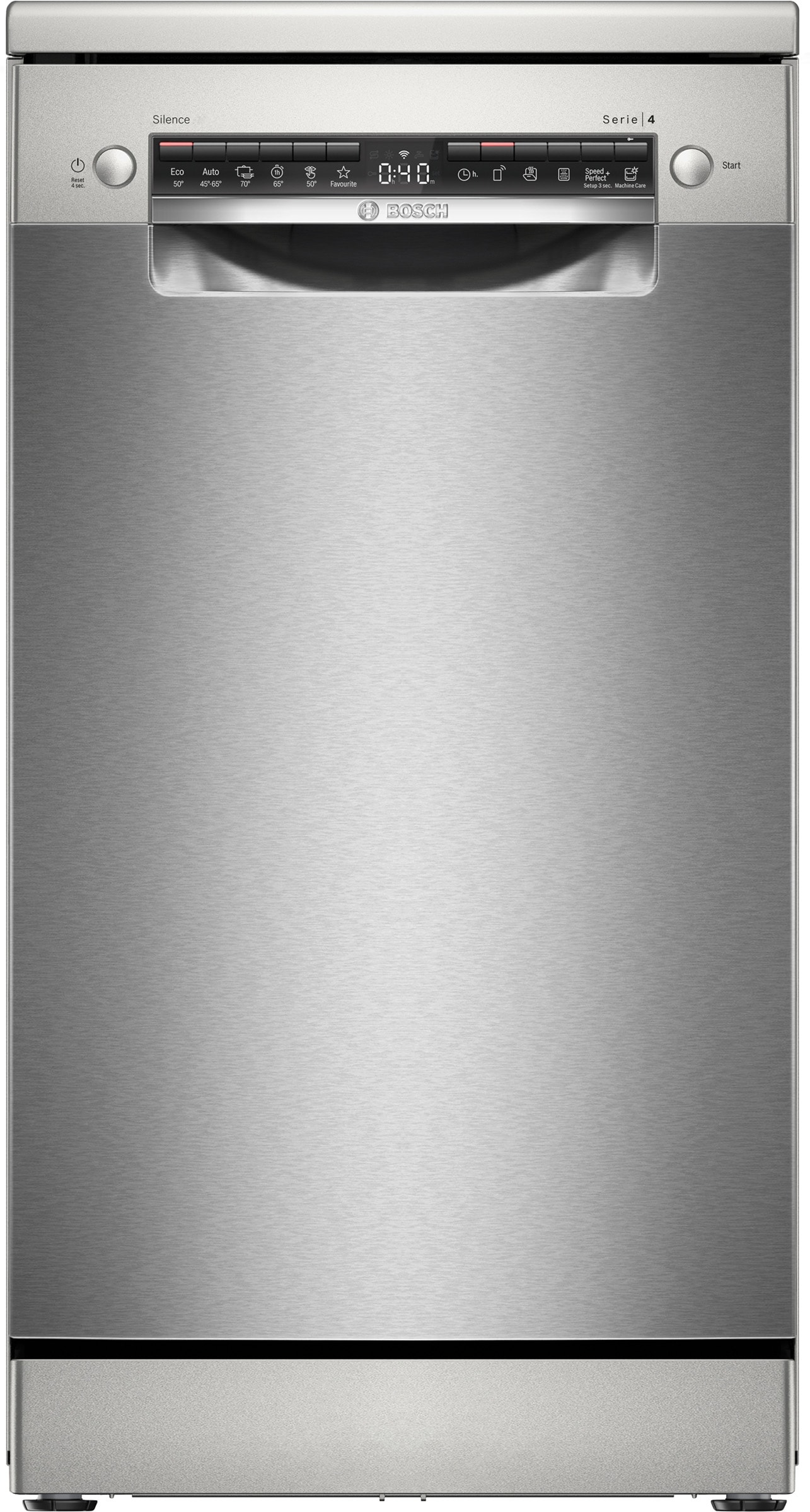 Lave vaisselle 45 cm BOSCH 10 couverts Gris SPS4EMI61E