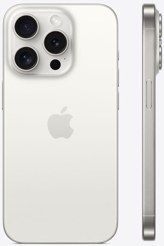 APPLE iPhone 15 Pro 128Go Blanc - IPHONE15PRO-128-WHIT