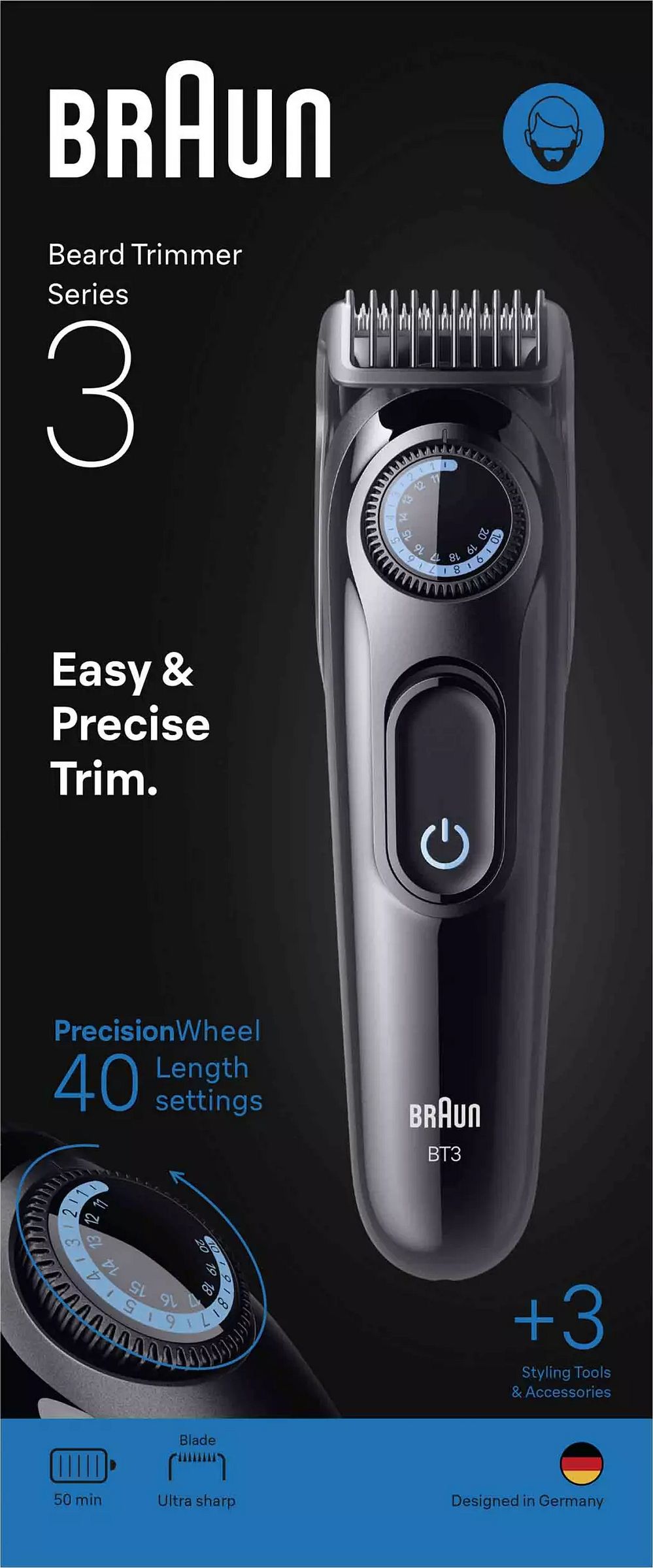 Tondeuse à barbe BRAUN  - BT3520