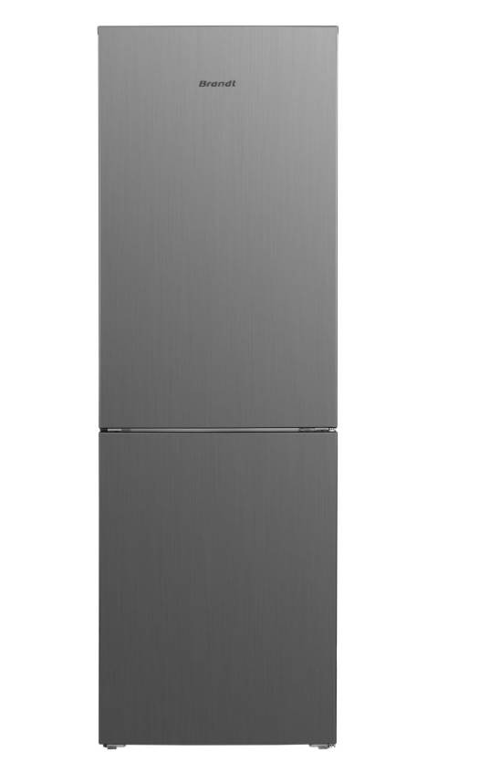 BRANDT Réfrigérateur congélateur bas Total No Frost Super Flash Cooling 327L Inox  - BFC8560NX