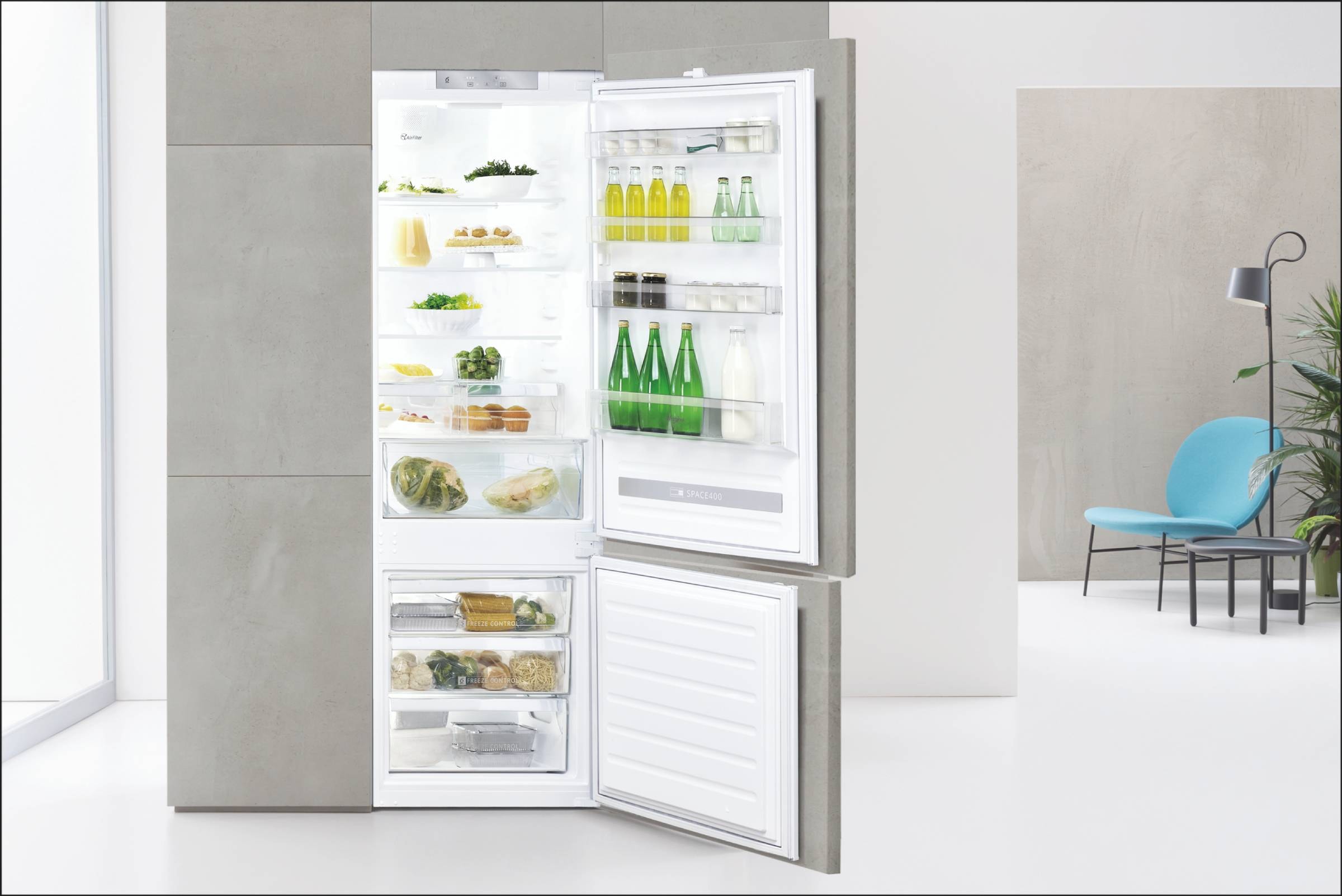 WHIRLPOOL Réfrigérateur congélateur encastrable  - SP408102FR
