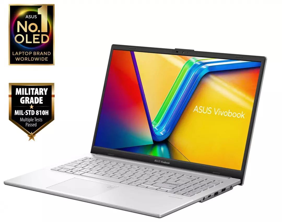 PC portable 15 pouces ASUS 15,6" Ryzen 5 16Go 512Go Argent - E1504FA-DICBQ2953W
