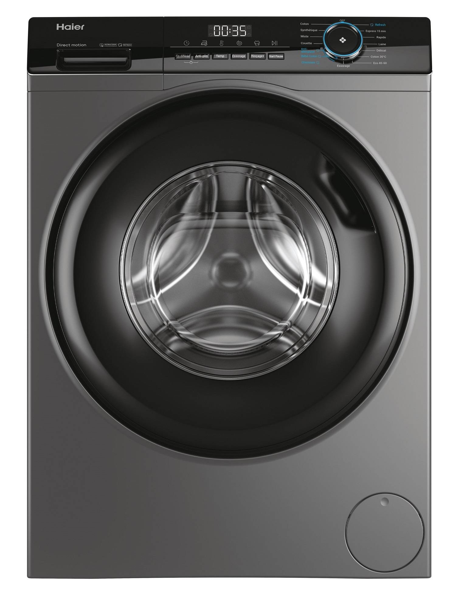 Lave linge Frontal HAIER 8kg 1400trs/min Blanc HW80-B14939S8