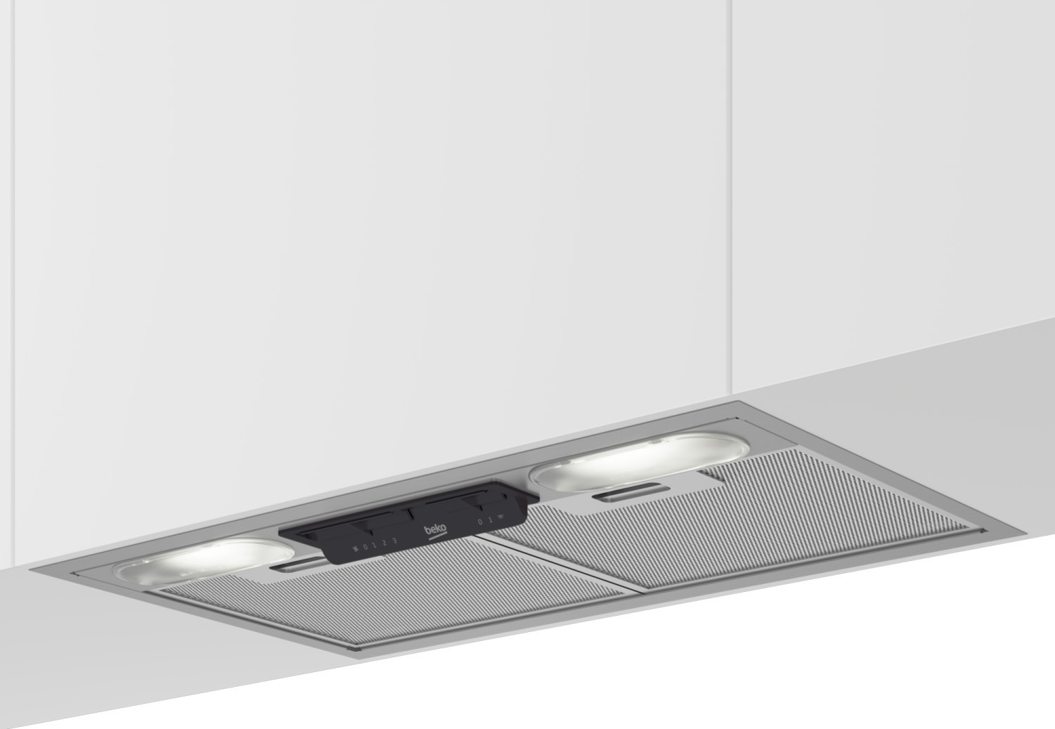 Groupe filtrant BEKO 3 vitesses, 61 db, 52cm, Gris HNU51311SH