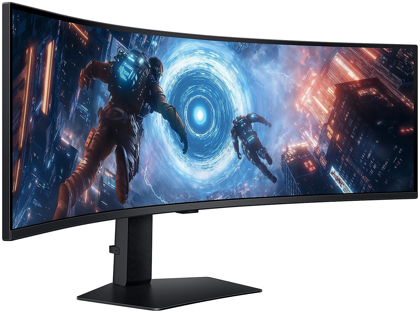 Ecran PC Gamer 49 pouces incurvé SAMSUNG Dual QHD VA 144 Hz 1 ms HDR10 Noir - LS49FG912EUXEN