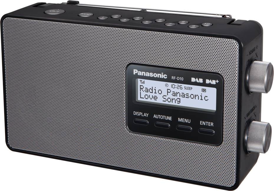 Radio DAB+ PANASONIC  - RF-D10EG-K