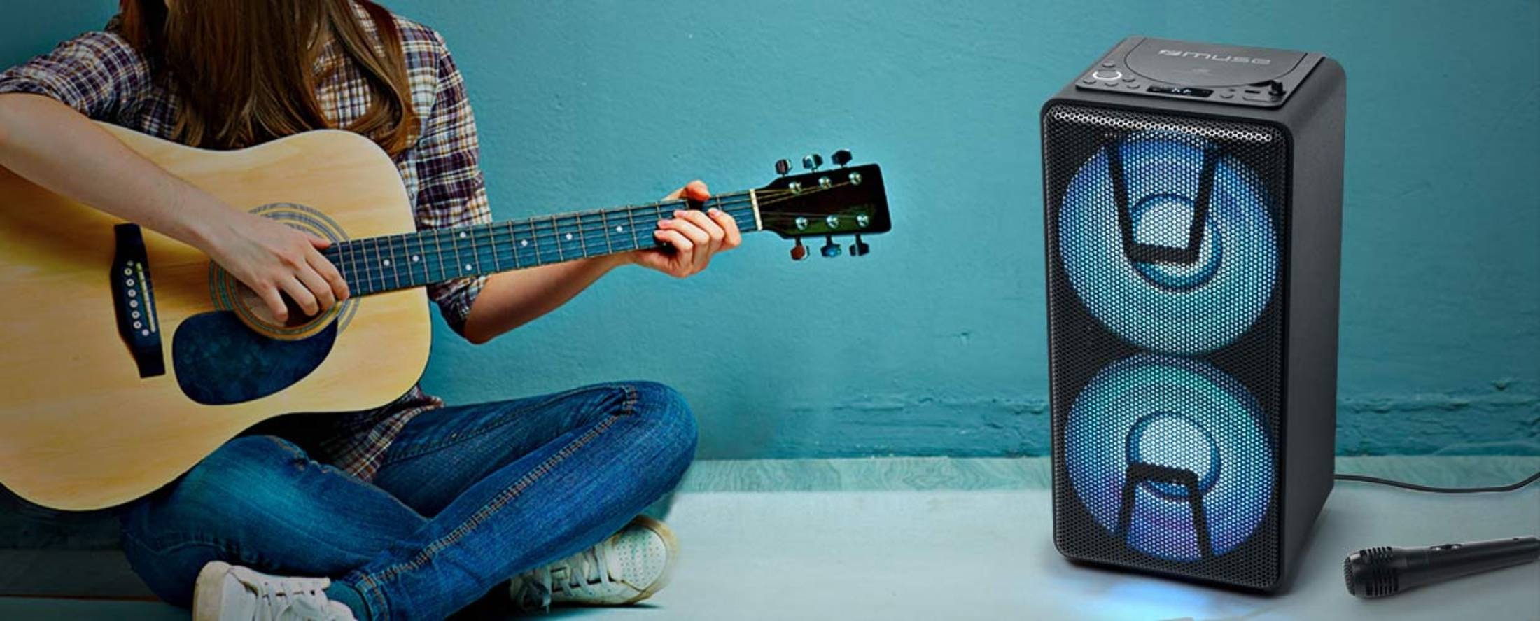 Enceinte sono portable MUSE 150W - M-1820DJ