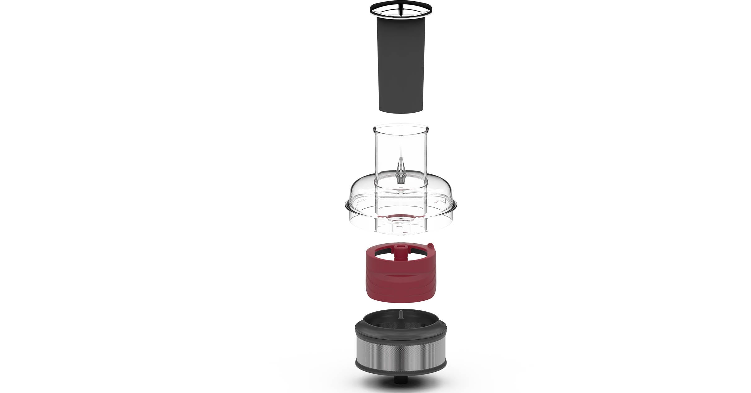 Accessoire robot MAGIMIX Extracteur de jus à froid Noir - 17555