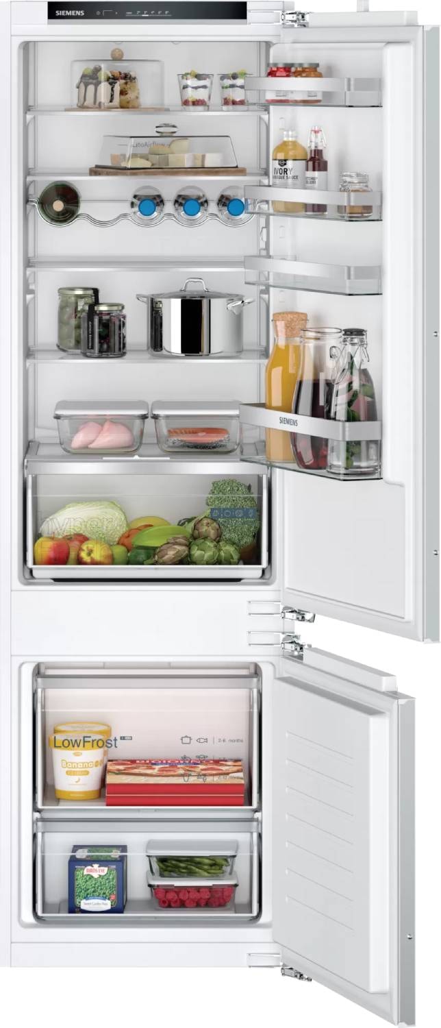 Réfrigérateur congélateur encastrable SIEMENS 270L Froid brassé KI87VVFE1