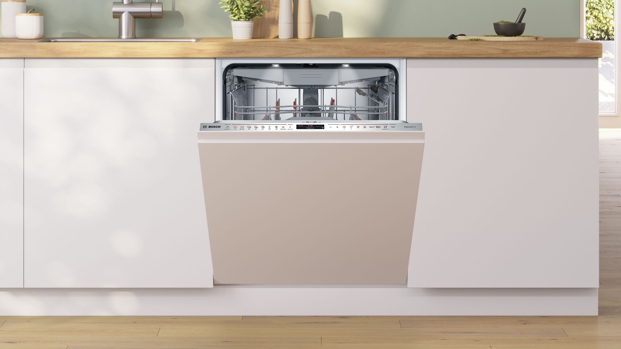 Lave vaisselle tout integrable 60 cm BOSCH  - SMV8ECX05E
