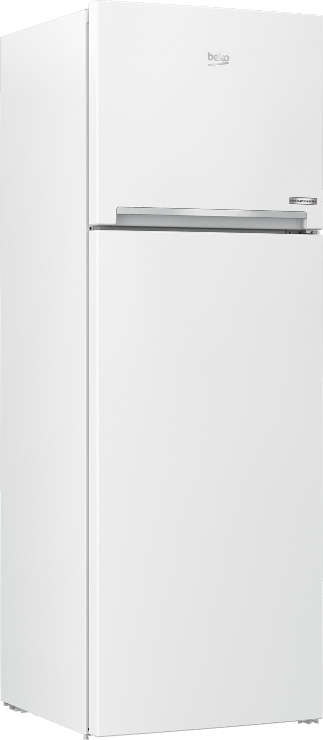 Réfrigérateur congélateur haut BEKO 313L No Frost Blanc RDNE350K40WN