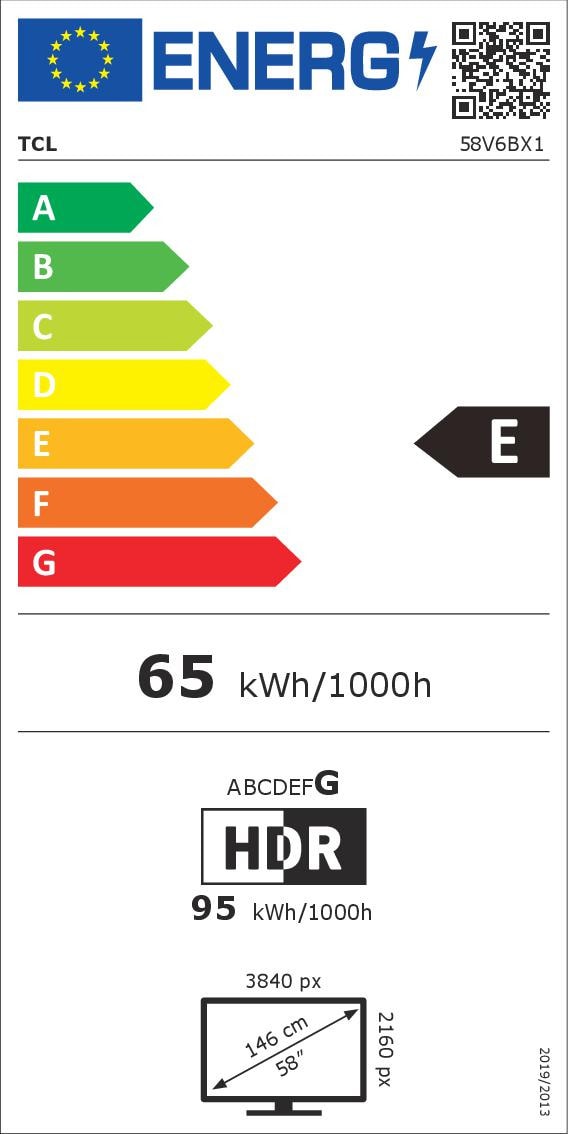 TV LED 4K 146 cm TCL - 58V6B TV LED 4K 146 cm TCL - 58V6B