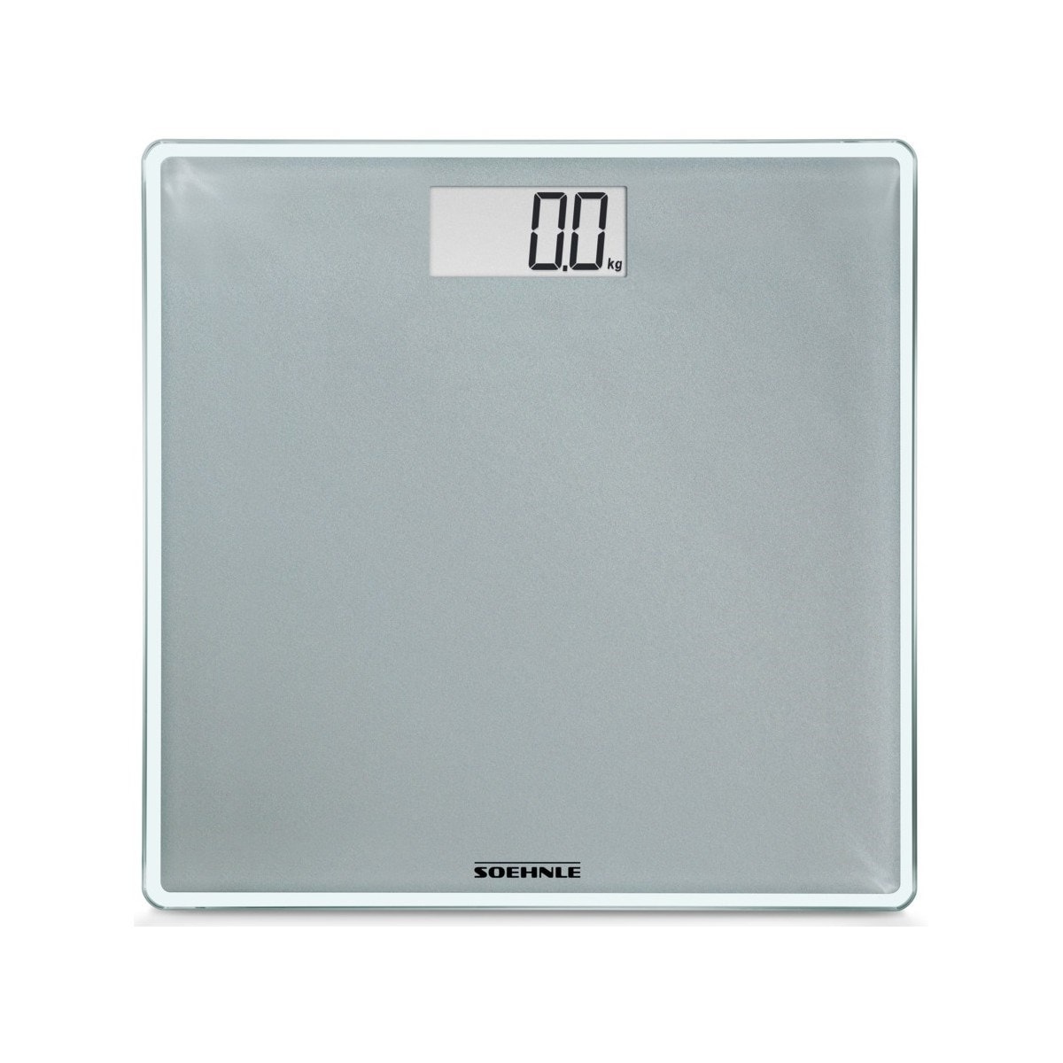 Pèse personne SOEHNLE 180 Kg Verre trempé Argent 0763852