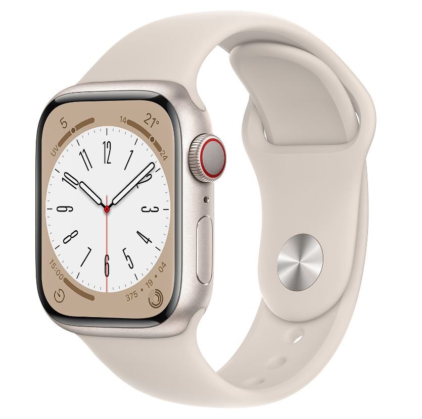 APPLE Montre connectée Watch Série 8 Aluminium GPS + Cellular 41mm WATCH8-MNHY3NF APPLE Montre connectée Watch Série 8 Aluminium GPS + Cellular 41mm WATCH8-MNHY3NF