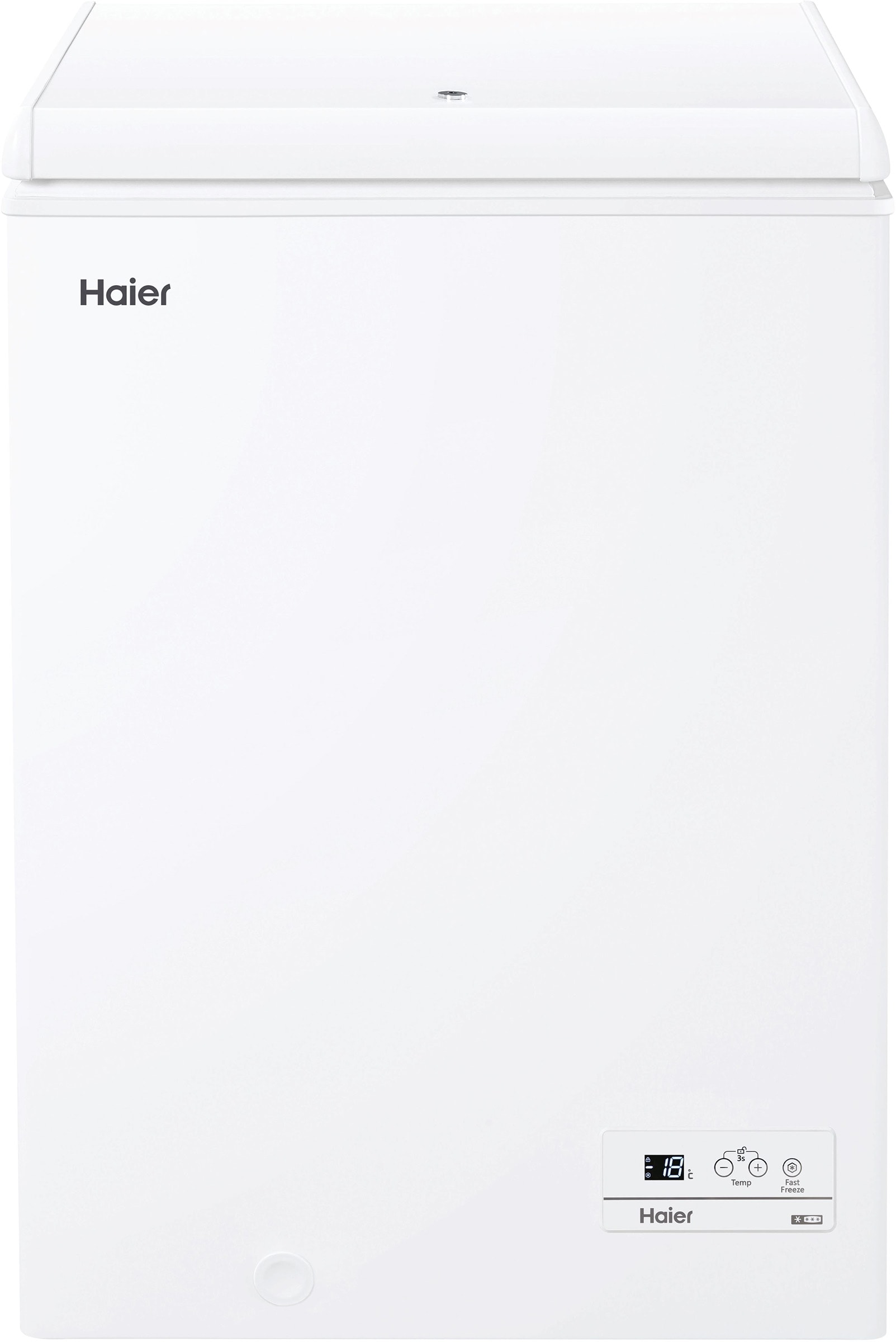 Congélateur coffre HAIER 97L Froid statique Blanc HCE100E