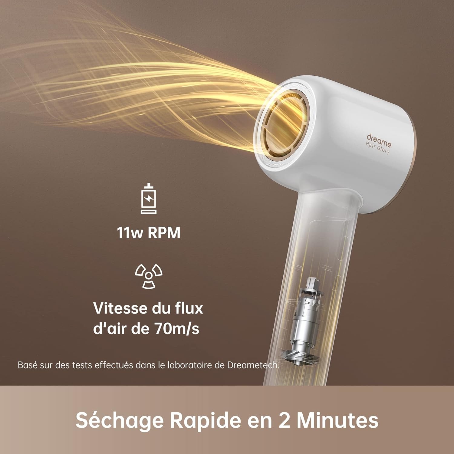 Sèche-cheveux DREAME Hair Glory Blanc - HAIRGLORYBLANC