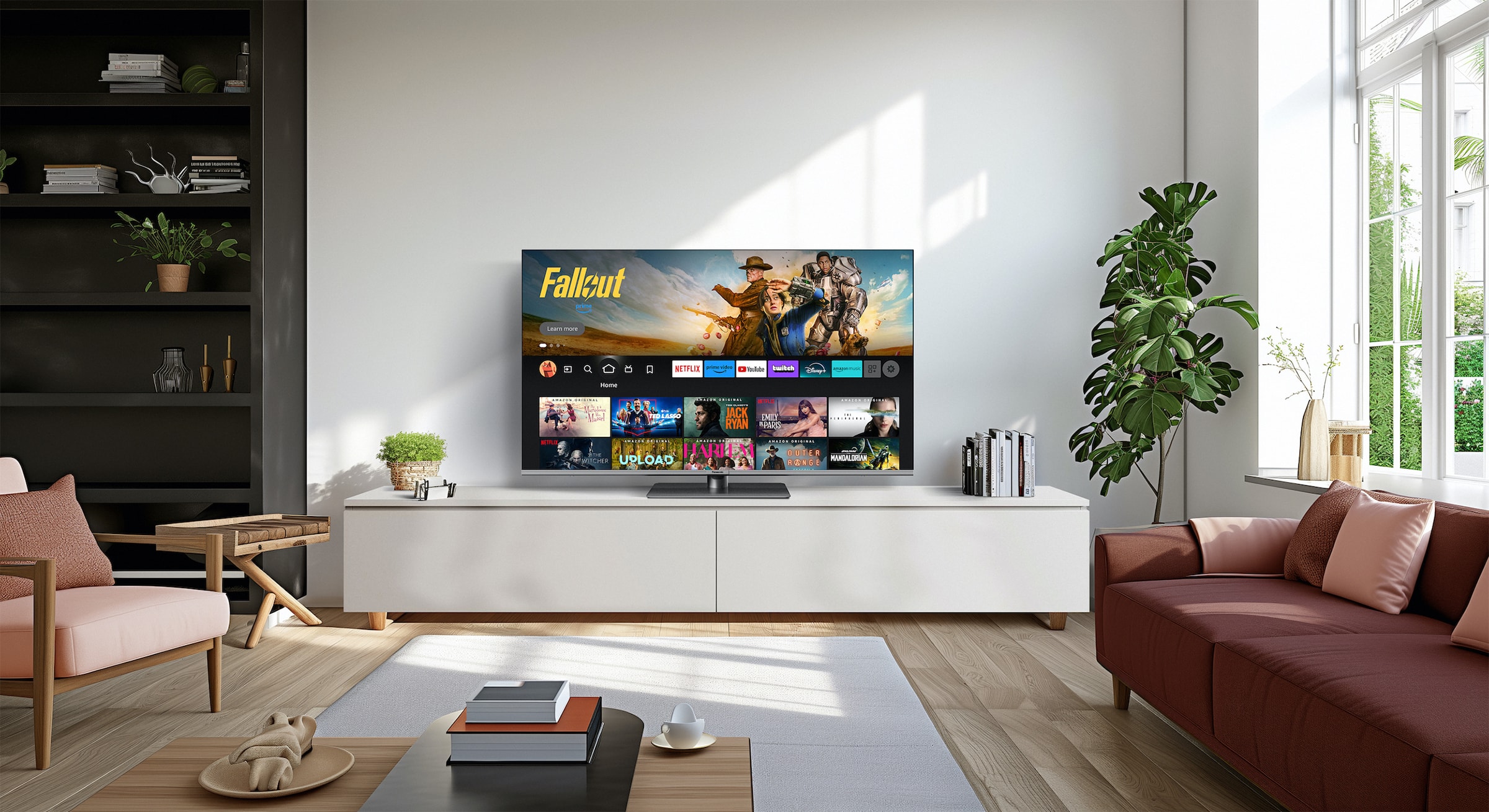 TV QLED 4K 139 cm PANASONIC - TV-55W83AE6 TV QLED 4K 139 cm PANASONIC - TV-55W83AE6