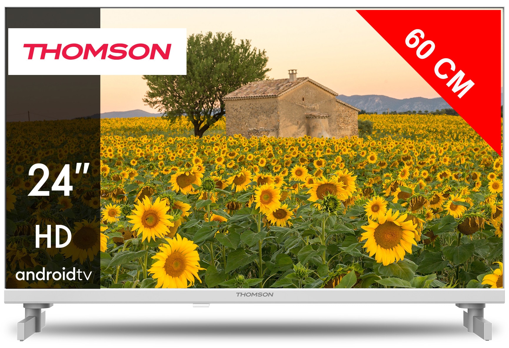 TV LCD 60 cm THOMSON 60 Hz Android TV 24" - 24HA2S13CW TV LCD 60 cm THOMSON 60 Hz Android TV 24" - 24HA2S13CW