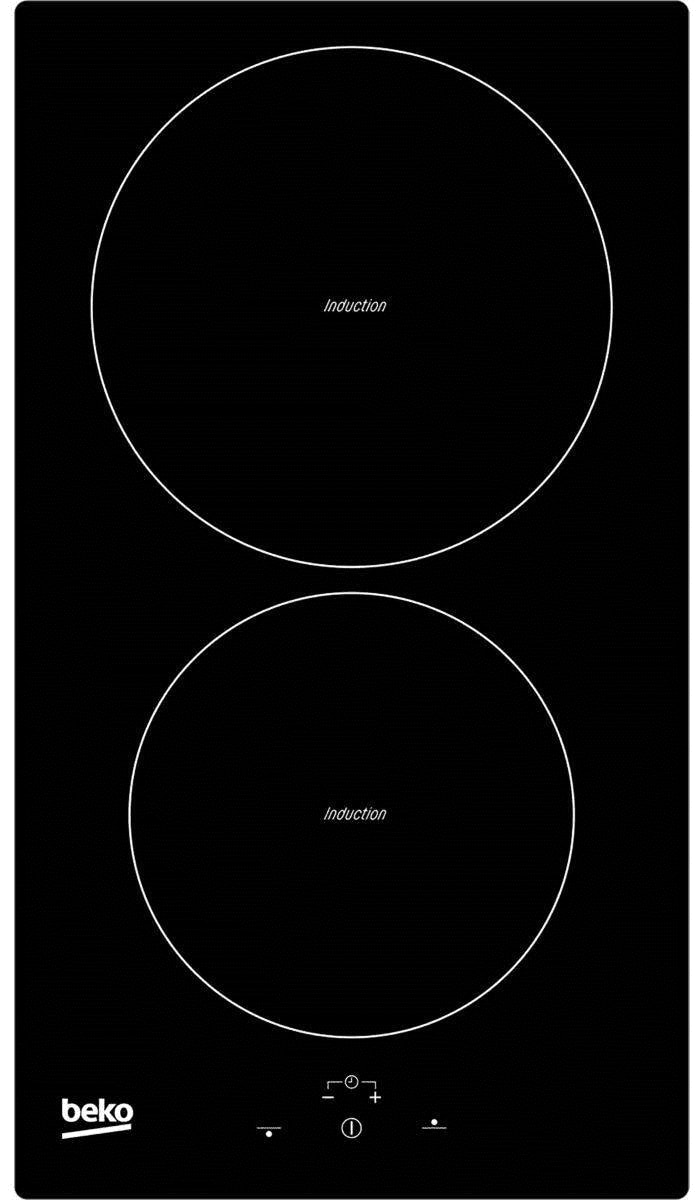 Domino induction BEKO 2 foyers 30 cm Noir HDMI32400DT