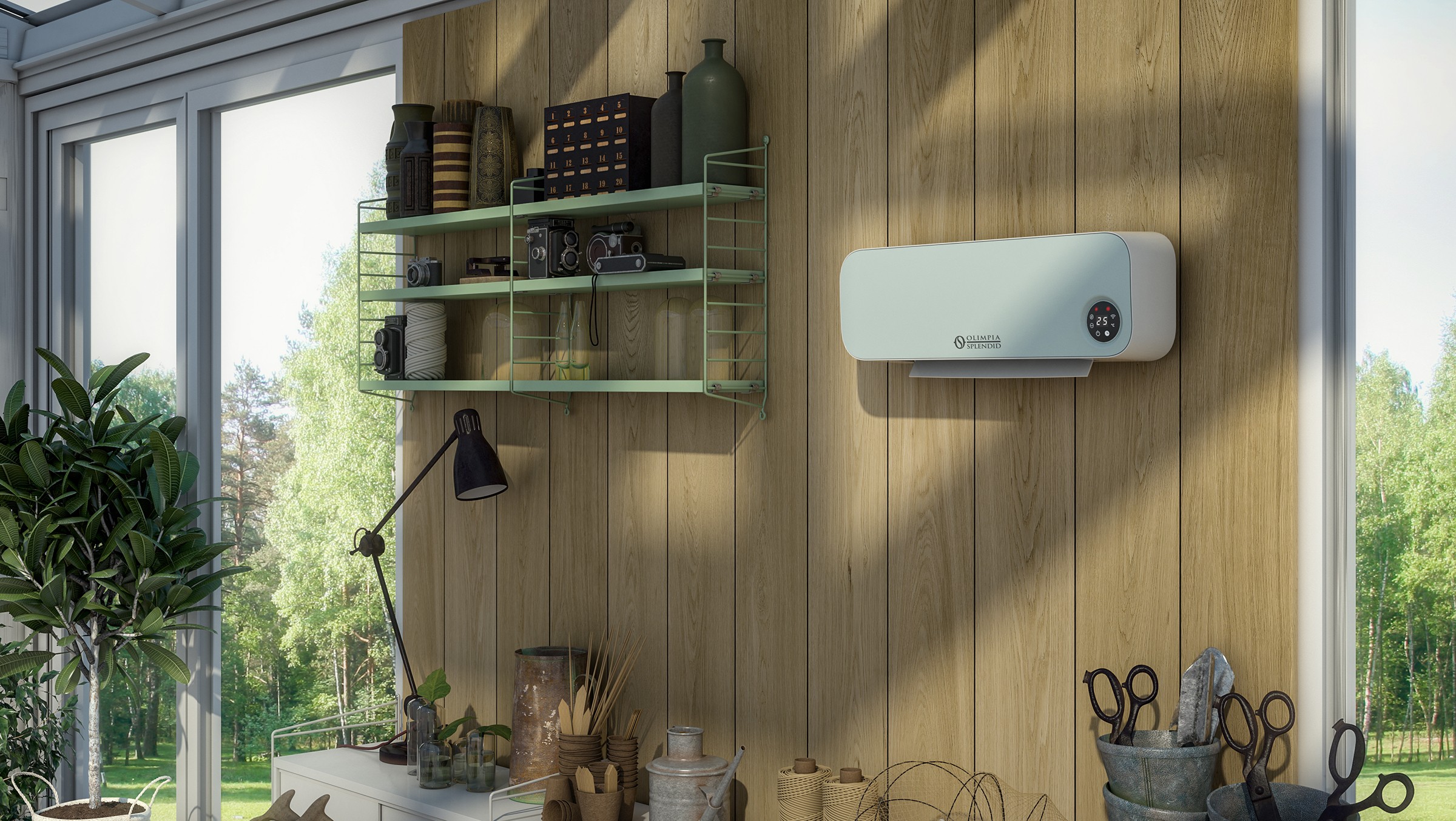 Radiateur soufflant OLIMPIA SPLENDID  - CALDOSKYB