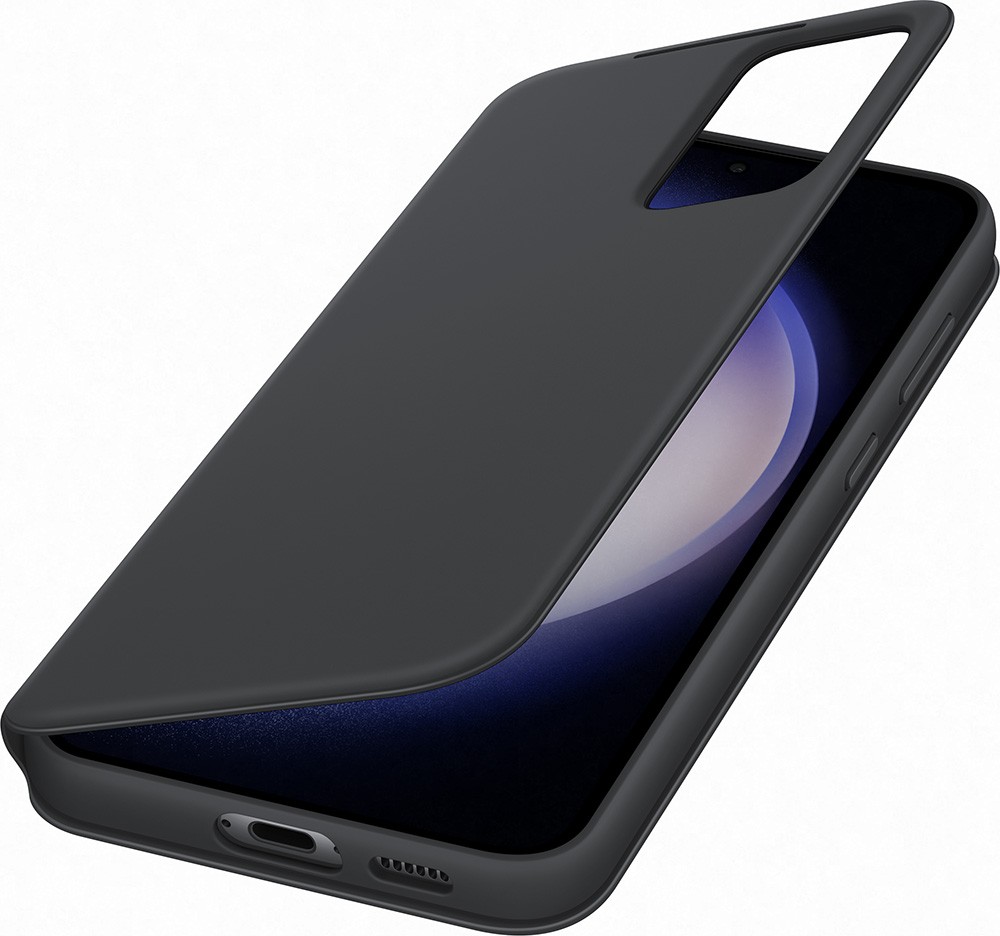 SAMSUNG Etui support silicone pour Samsung Galaxy S23+ - ETUIVUE-NOIR-S23PLUS