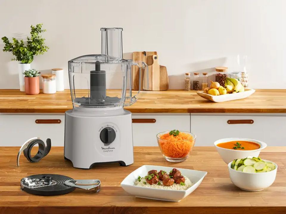Robot culinaire MOULINEX 2.4L 800W Gris - FP242B10