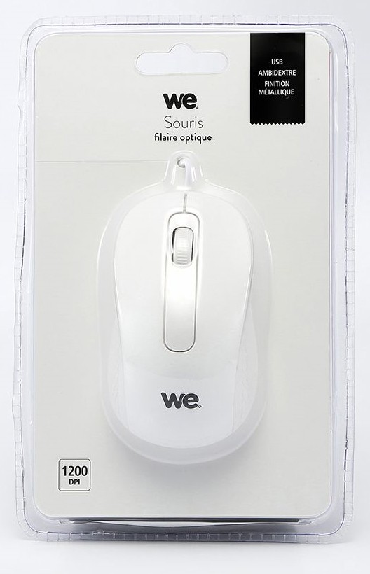 Souris filaire WE  - WESOURFILMTLBC