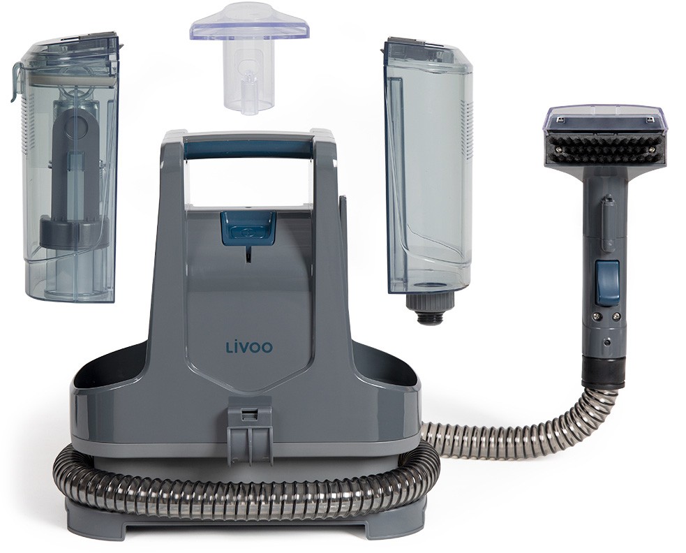 Nettoyeur vapeur LIVOO , Multi surface, portatif, 400W, Noir - DOH134