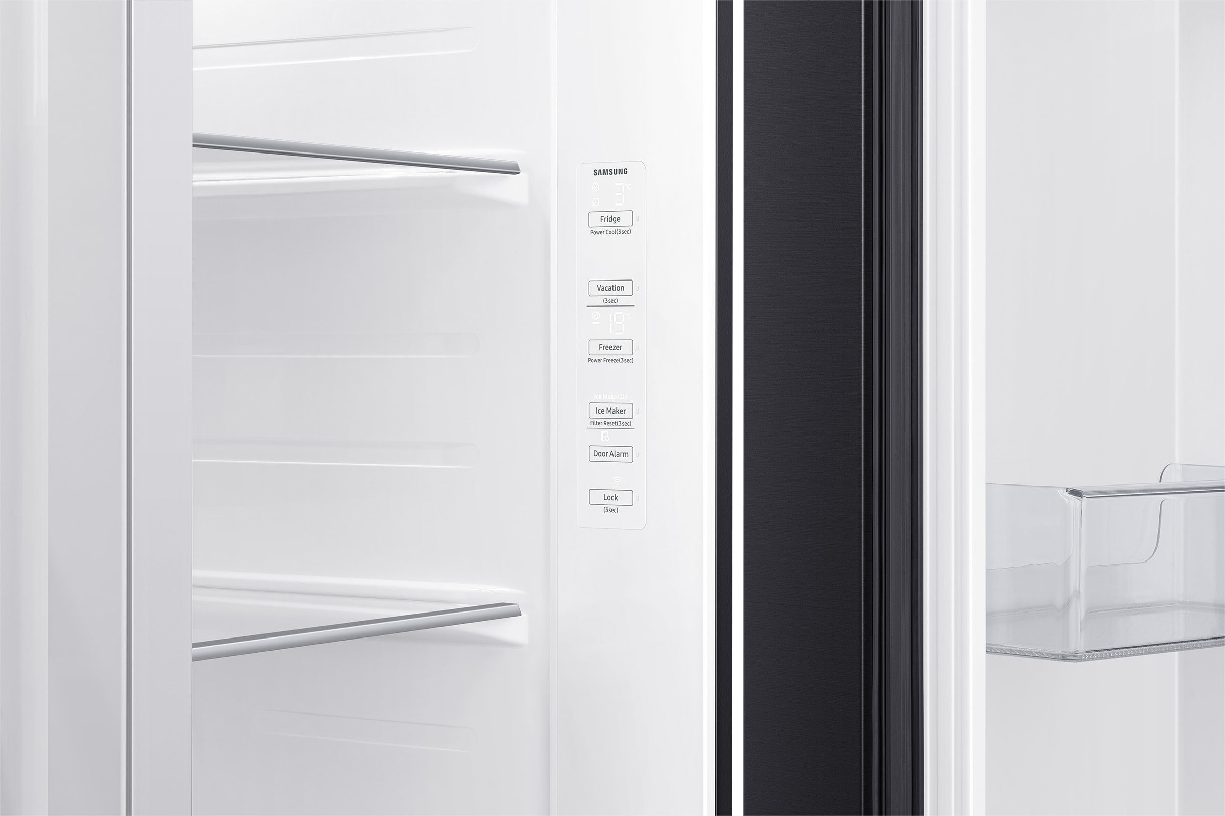 Réfrigérateur side by side SAMSUNG Total No Frost 635L Anthracite - RS65DG54R3B1 Réfrigérateur side by side SAMSUNG Total No Frost 635L Anthracite - RS65DG54R3B1