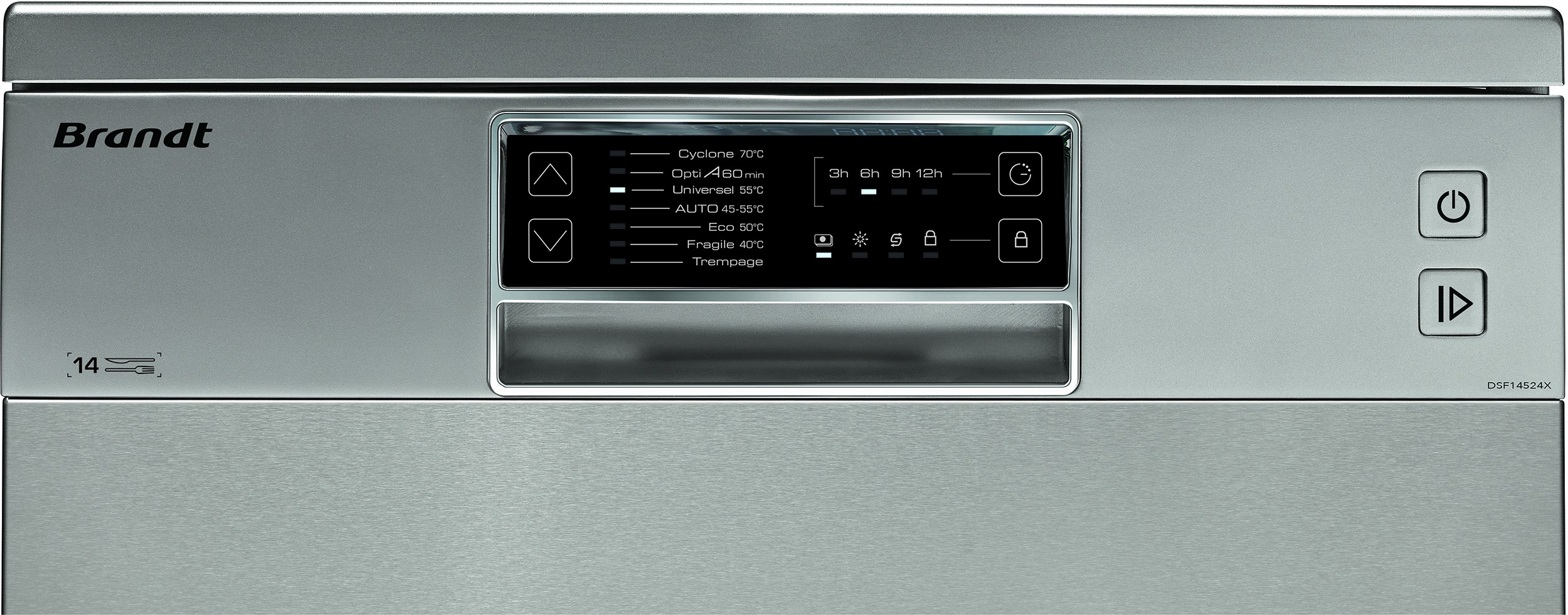 Lave vaisselle 60 cm BRANDT  - DSF14524X