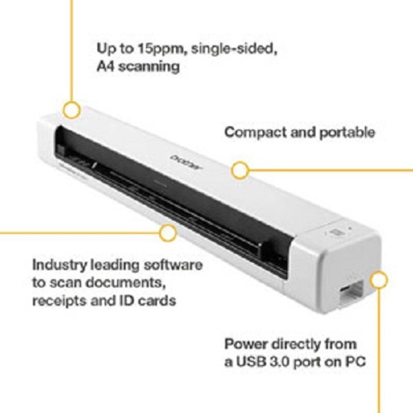 Scanner à plat BROTHER  - DS640TJ1
