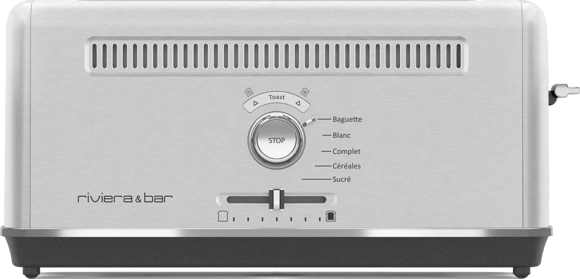 Grille pain RIVIERA & BAR 1 fente 1010W Inox QGP660