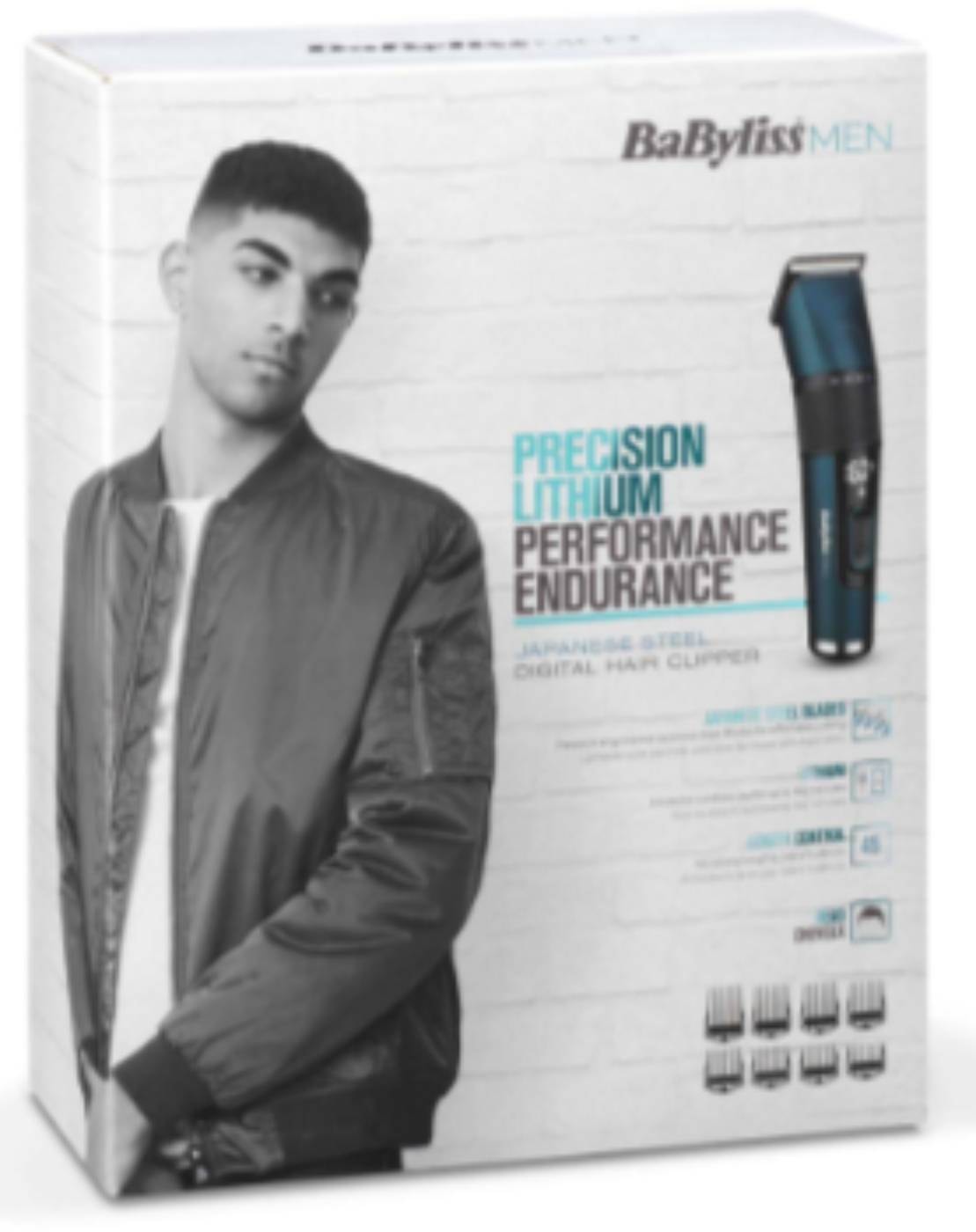 Tondeuse à cheveux BABYLISS Japanese Steel Bleu - E990E Tondeuse à cheveux BABYLISS Japanese Steel Bleu - E990E
