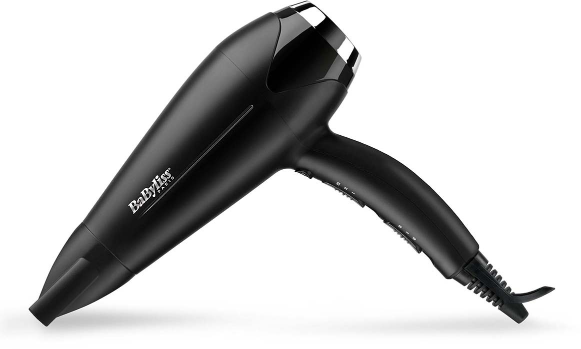 BABYLISS Sèche-cheveux Turbo smooth 2200 Noir - D572DE