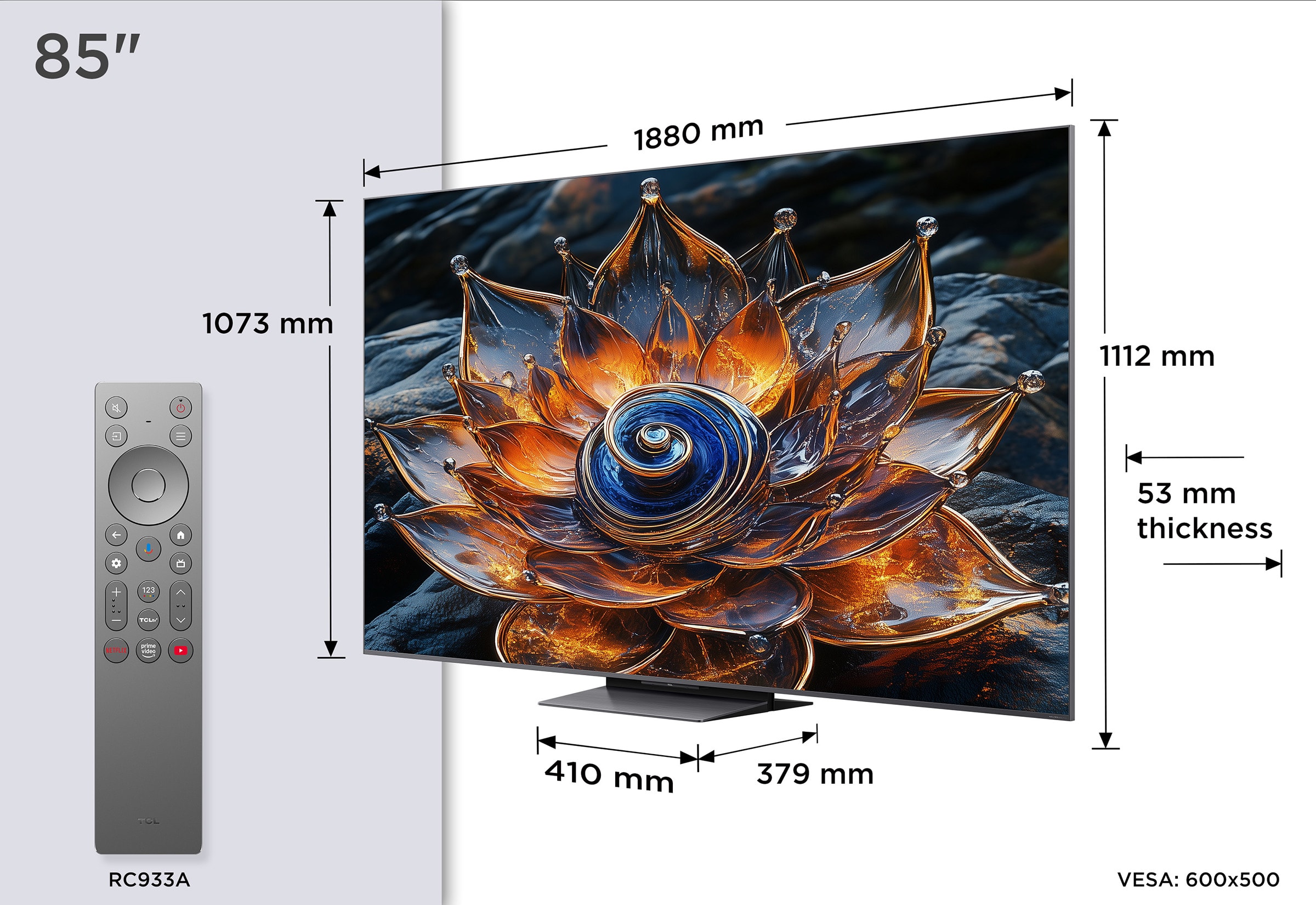 TV Mini LED 4K 215 cm TCL - 85Q8C TV Mini LED 4K 215 cm TCL - 85Q8C