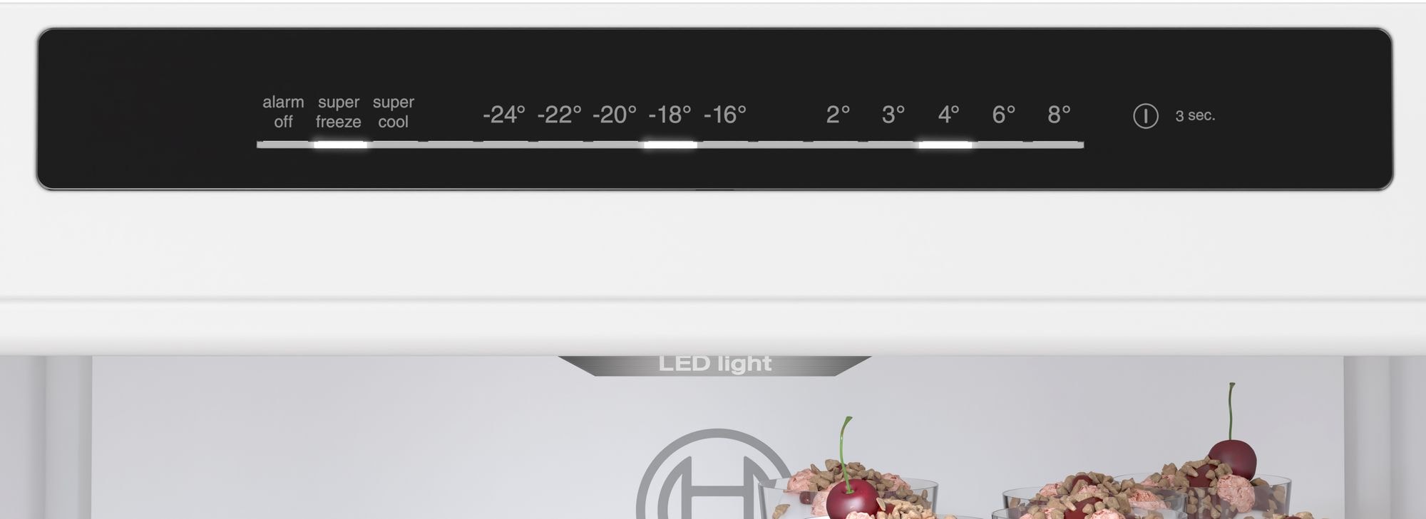 Réfrigérateur congélateur bas BOSCH , Froid No Frost, 321L, Noir - KGN36VXCT Réfrigérateur congélateur bas BOSCH , Froid No Frost, 321L, Noir - KGN36VXCT