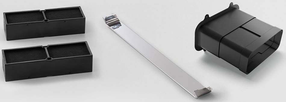 Kit de recyclage ELICA Sortie arrière 77 cm Inox KIT0180522