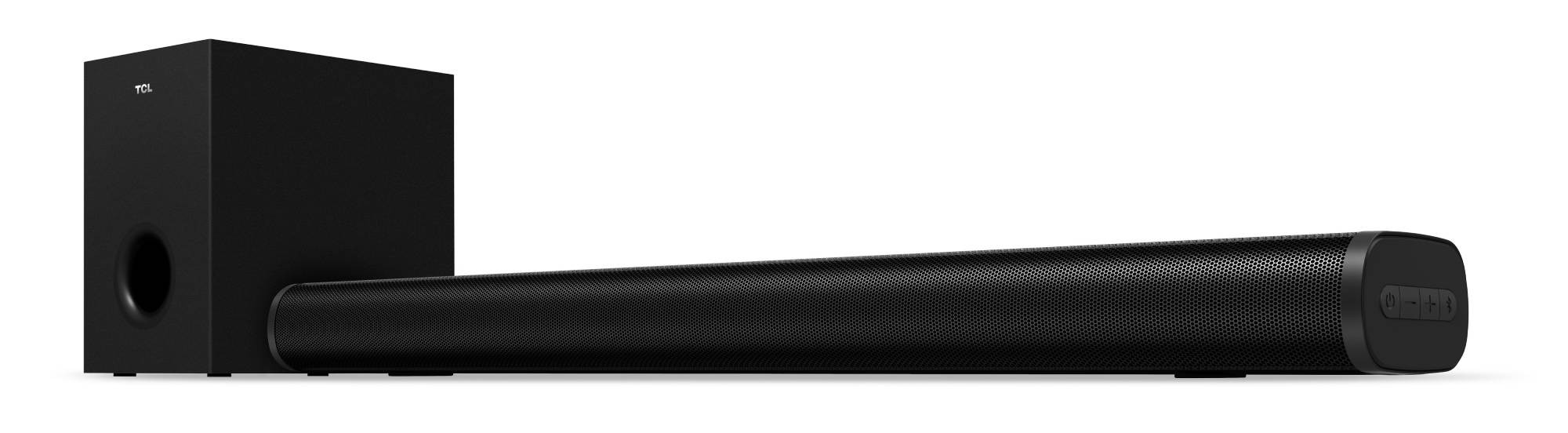 Barre de son TCL 2.1 Bluetooth 200W avec HDMI ARC Noire - S522WE Barre de son TCL 2.1 Bluetooth 200W avec HDMI ARC Noire - S522WE