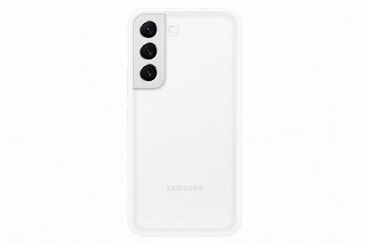 SAMSUNG Coque smartphone S22 renforcée Frame Cover Blanche  EF-MS901CW