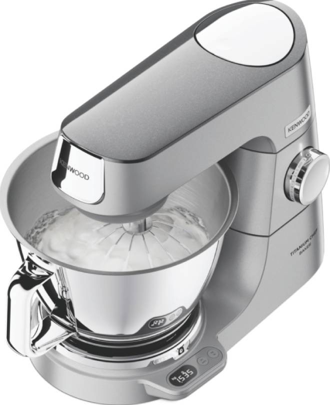 Robot pâtissier KENWOOD Titanium Chef Baker, 1200W, Gris - KVC85004SI