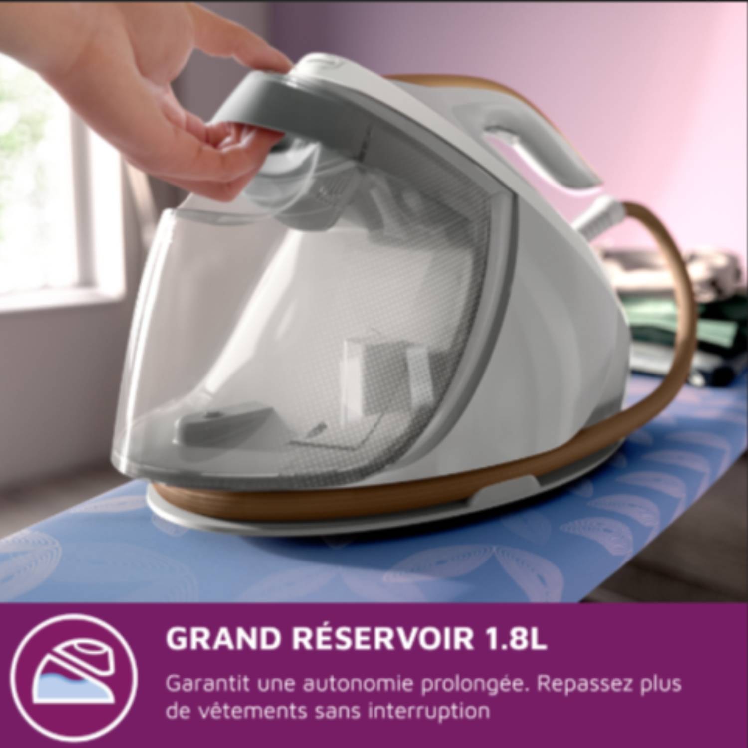 Centrale vapeur PHILIPS PerfectCare 7000 Series - PSG7040/10 Centrale vapeur PHILIPS PerfectCare 7000 Series - PSG7040/10