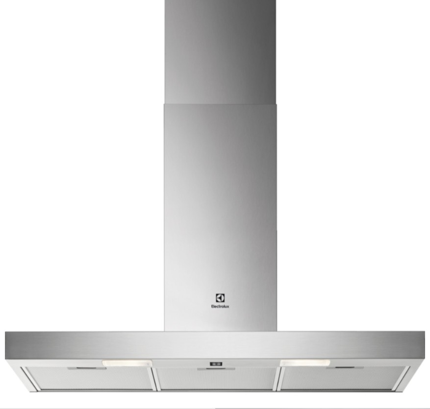 ELECTROLUX Hotte decorative murale Série 300 90 cm Inox - EFT39X