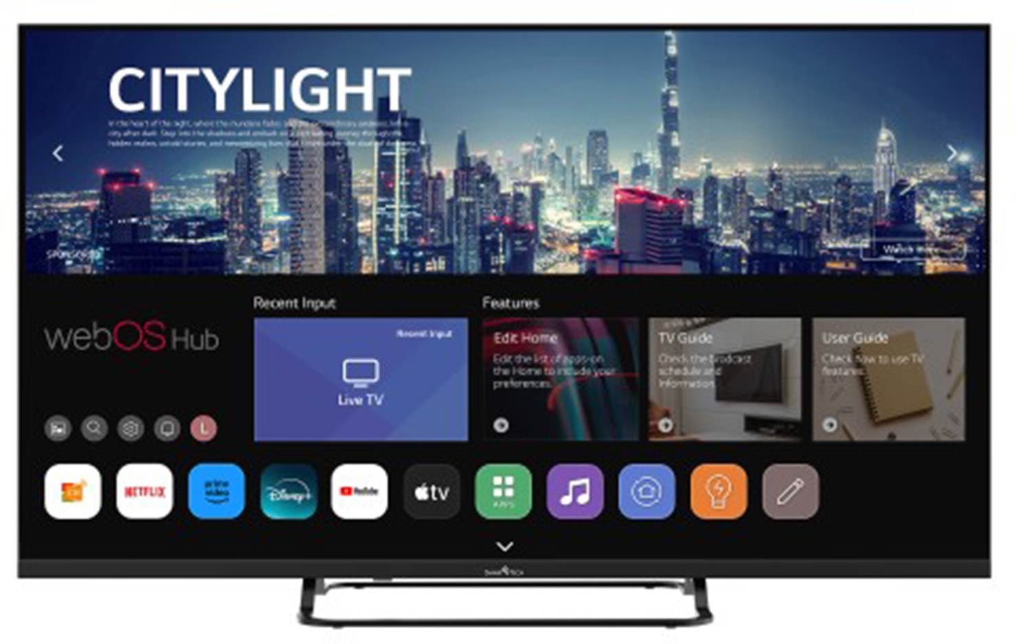 TV LED Full HD 101 cm SMART TECH - 40FW01V TV LED Full HD 101 cm SMART TECH - 40FW01V